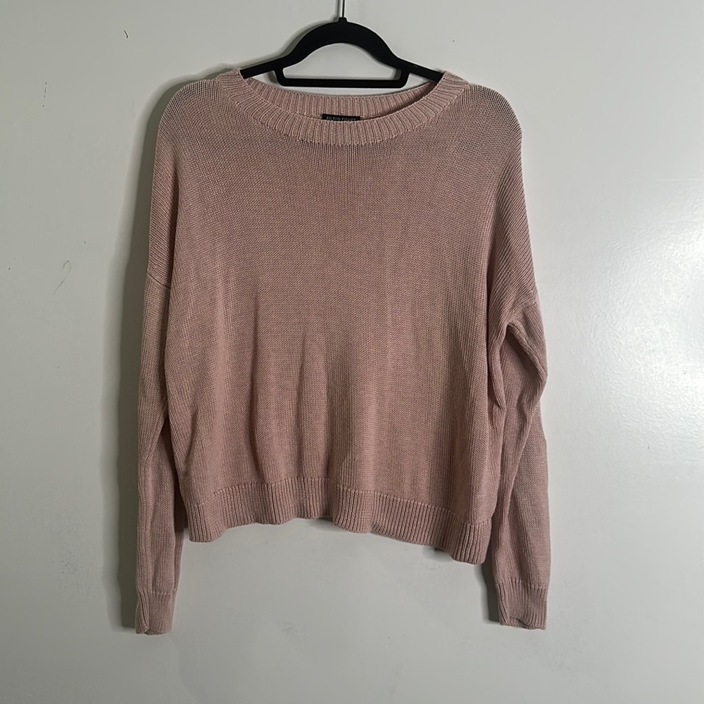 Eileen fisher organic cotton slik blend sweater size Medium - Picture 2 of 6